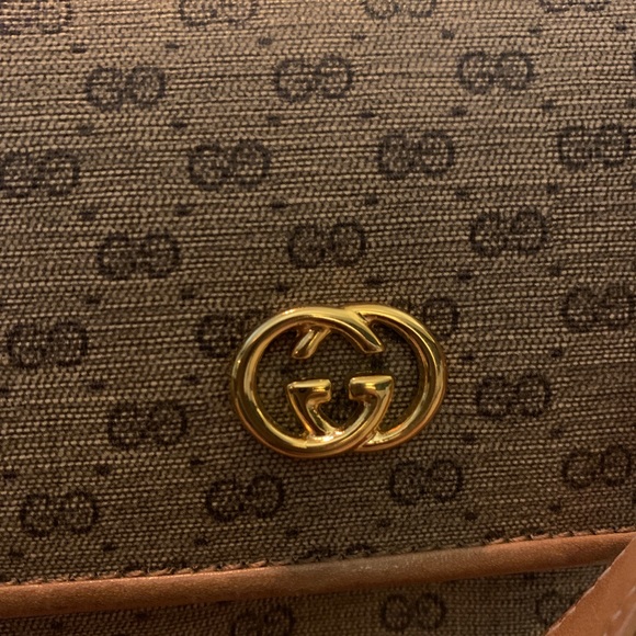 Vintage Gucci Micro GG Shoulder Bag - Picture 7 of 9